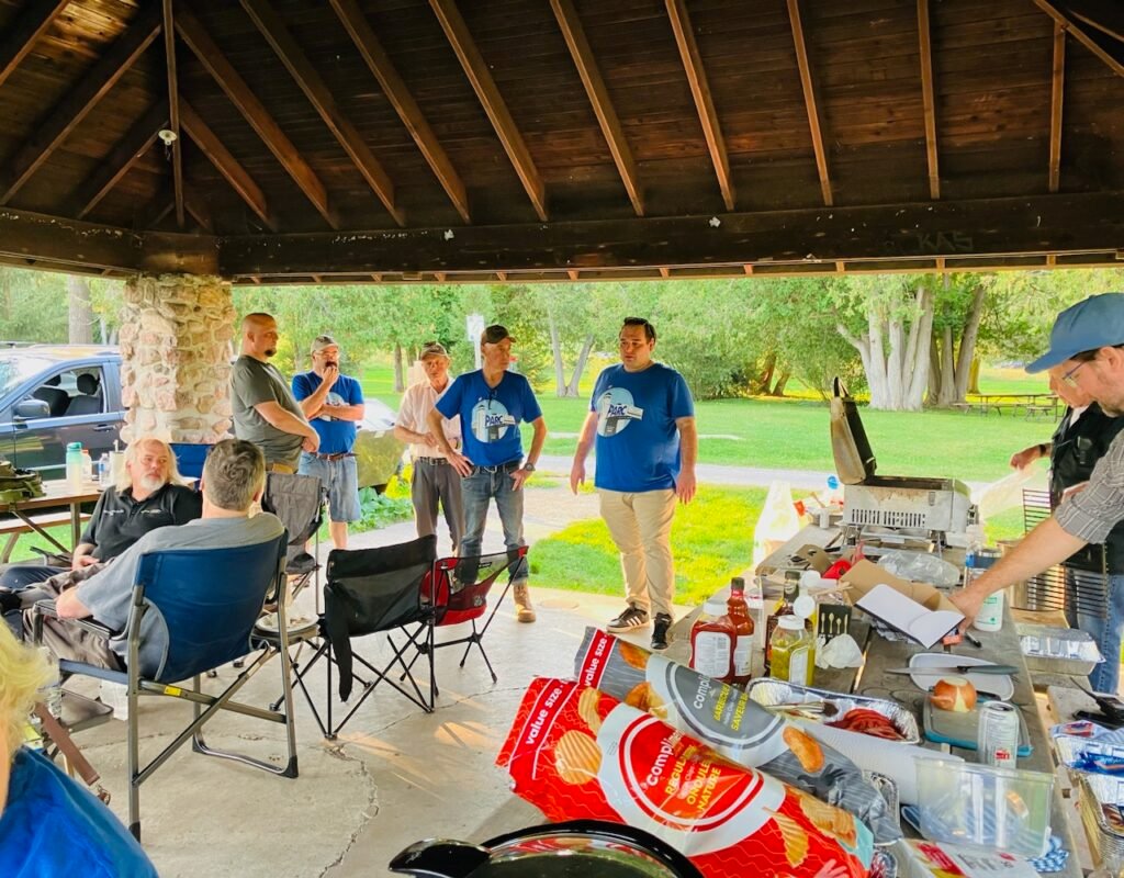 Group Shot from the 2024 Corn Roast